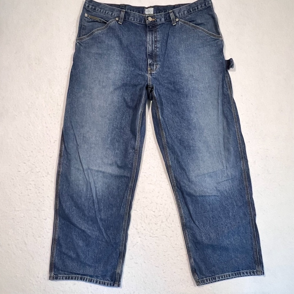 Vintage Calvin Klein Carpenter‎ Jeans Worker Carpenter Sandblast Men's 40x30